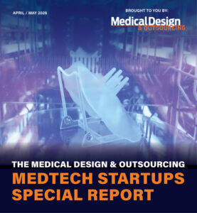 The cover of the 2026 MDO Medtech Startups Special Report