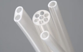 A photo of Multilumen medical tubing