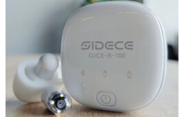 A photo of the Sidece AI-integrated capsule gastroscopy (ACG) system.
