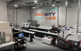 This is a screen grab from a Velosity marketing video showing its new Velosity Lab space in Brooklyn Park, Minnesota.