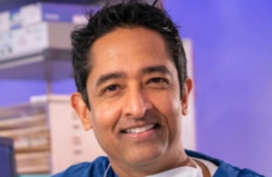 This is a LinkedIn portrait photo of Dr. Atul Gupta, chief medical officer of Diagnosis and Treatment at Philips.