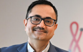 A photo of DePuy Synthes President of Global Digital, Robotics Surgery and Customer Solutions Janardhan (JR) Ramachandran.