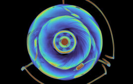 A scan of a ResMed Resmed AirSense 10 AutoSet CPAP machine motor.