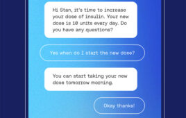 A screenshot of the UpDoc app.