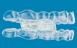 A photo of Align Technology's Invisalign orthodontic treatment.