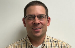 A photo of Trelleborg Medical Solutions Engineering Manager Aaron Zimmerman.
