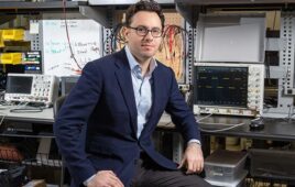 A photo of Institute of Bioelectronic Medicine at the Feinstein Institutes professor and leader of the vagus nerve project Dr. Stavros Zanos.