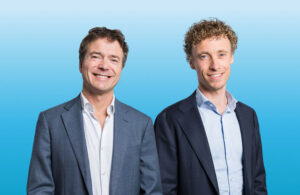 A photo of Vitestro co-founders Brian Joseph and Toon Overbeeke .