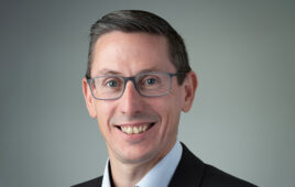 A photo of Medtronic VP of Global Contract Manufacturing Derek Minnock.