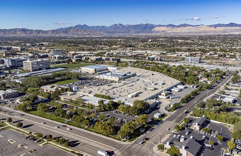 This is a BD aerial image of its major IV catheters manufacturing facility in Sandy, Utah, which the company said produces billions of molded components each year.
