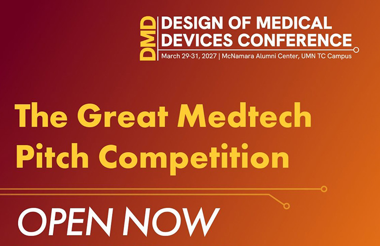 Design of Medical Devices Conference competition is open