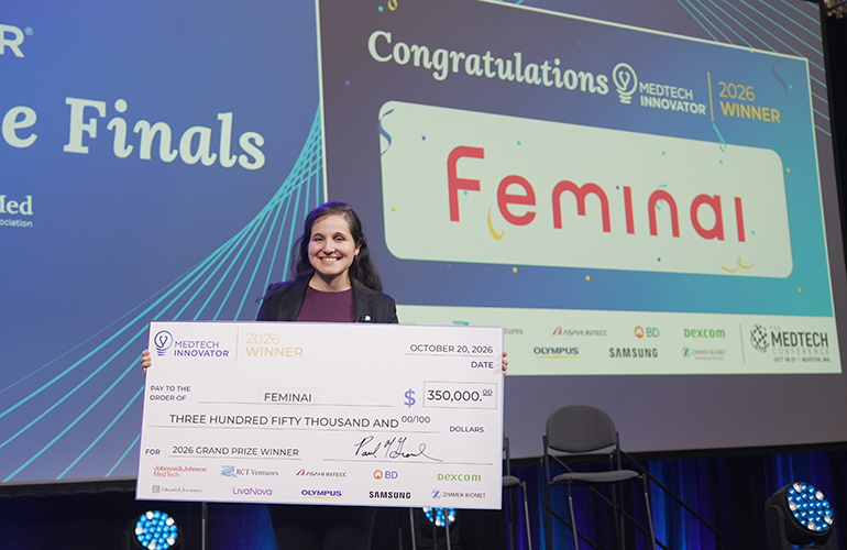 Feminai wins $350,000 Grand Prize.